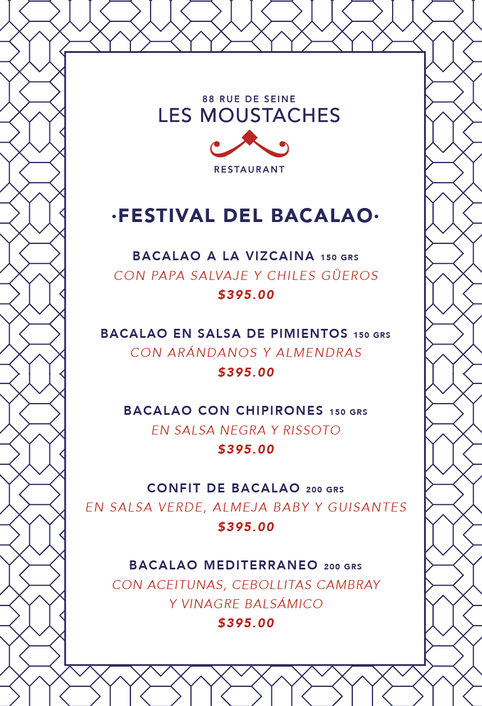 Festival del Bacalao Les Moustaches